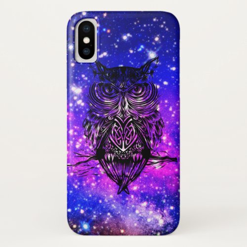 Celtic owl universe iPhone x case