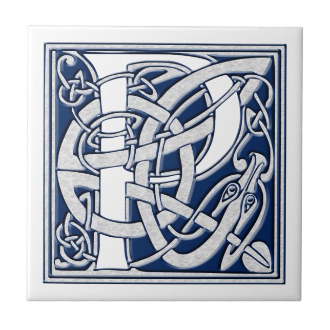 Celtic P Monogram Tile (Front)