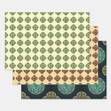 Celtic Pattern Gift Wrap