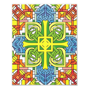 Celtic Pattern Photo Print