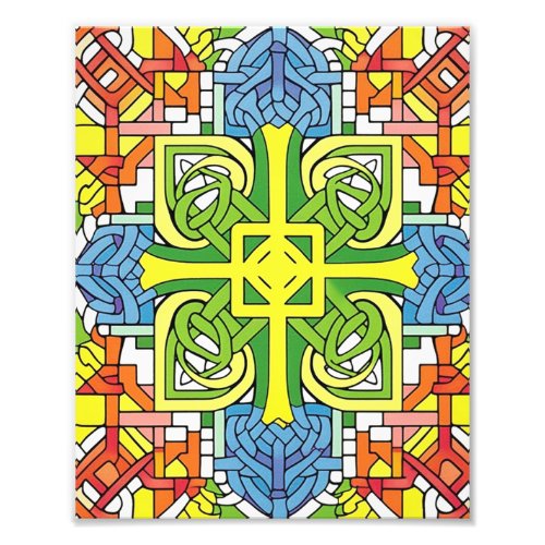 Celtic Pattern Photo Print