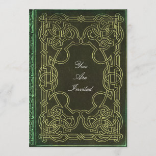Celtic Patterns Wedding Invitations