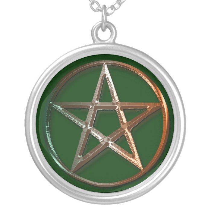 Celtic Pentacle Pagan Symbol Pendant