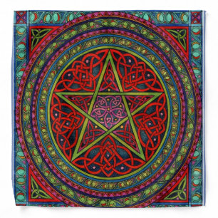 Celtic Pentagram Bandana
