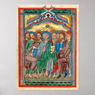 Celtic Pentecost Icon Poster