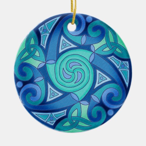 Celtic Planet Ornament