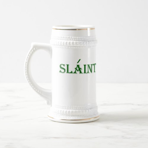 Celtic Quest Slainte Beer Stein