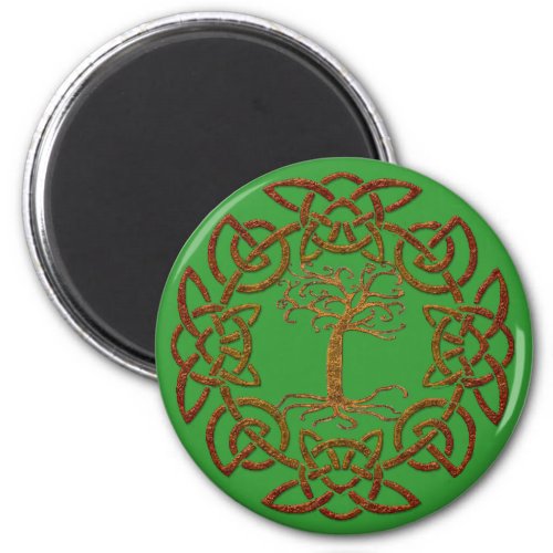 Celtic Ring Tree of Life Irish_supporter Magnet