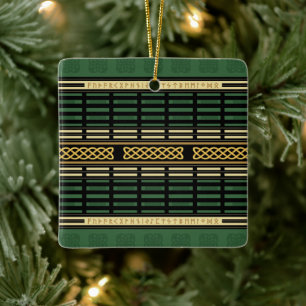 Celtic Runes 2 Ornaments