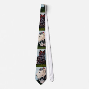 Celtic Scottish Terriers Neck Tie