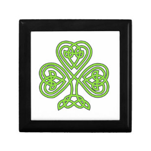 Celtic Shamrock Box
