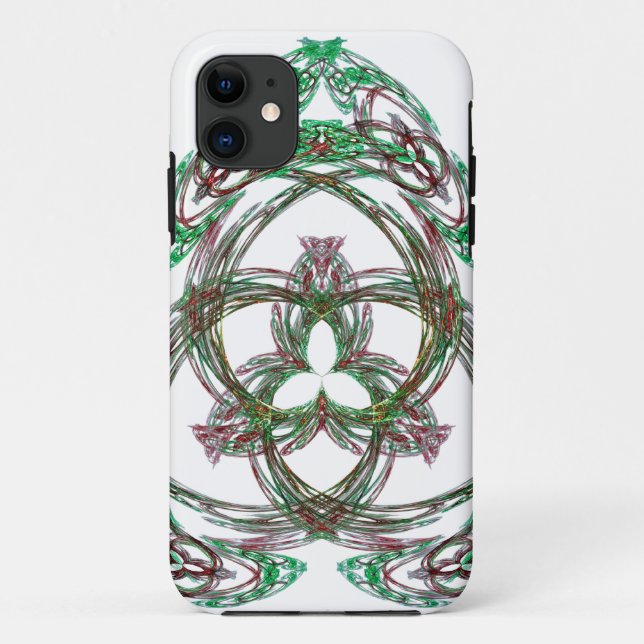 Celtic Shamrock Case-Mate iPhone Case (Back)
