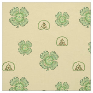 Celtic Shamrock Fabric