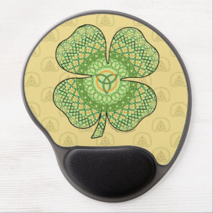 Celtic Shamrock Gel Mousepad