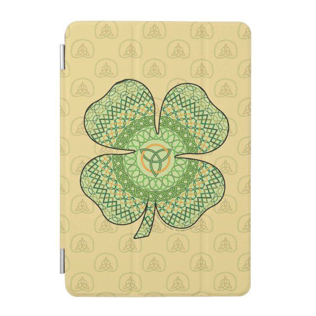 Celtic Shamrock iPad Cover (Front)