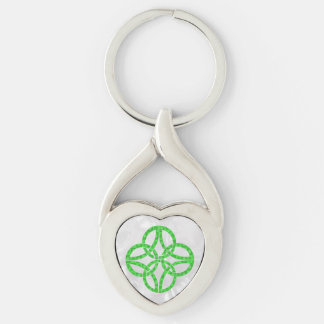 Celtic Shamrock Keychain