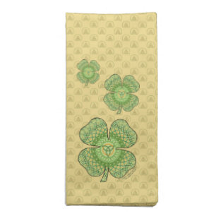 Celtic Shamrock Napkin