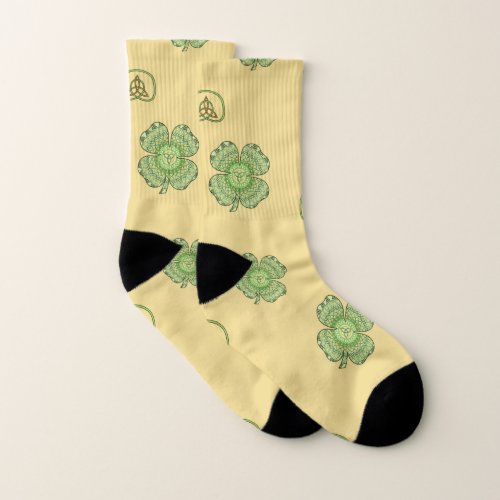 Celtic Shamrock Socks
