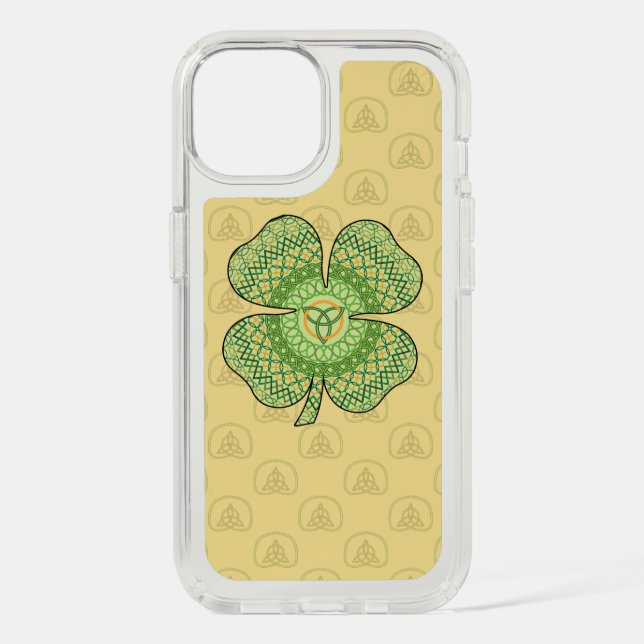 Celtic Shamrock Speck Phone Case (Front)