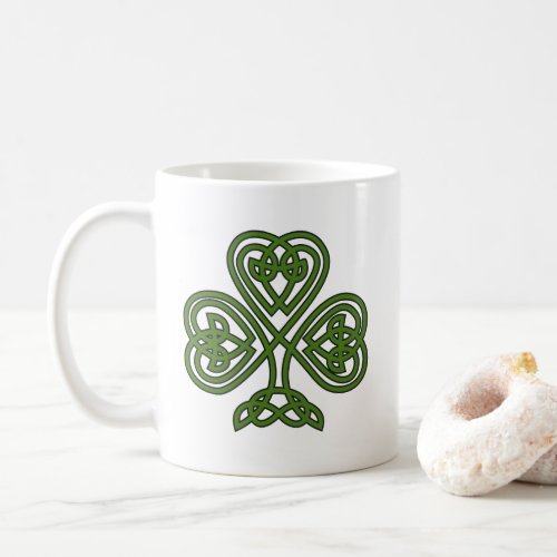 Celtic Shamrock _ St Patricks Day Coffee Mug