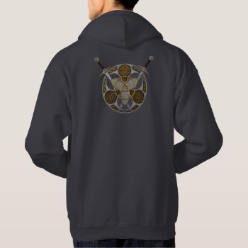 Celtic Shield And Swords Hoodie by packratgraphics at Zazzle