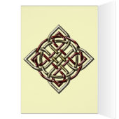 Celtic Shield Knot Card (Inside (Left))