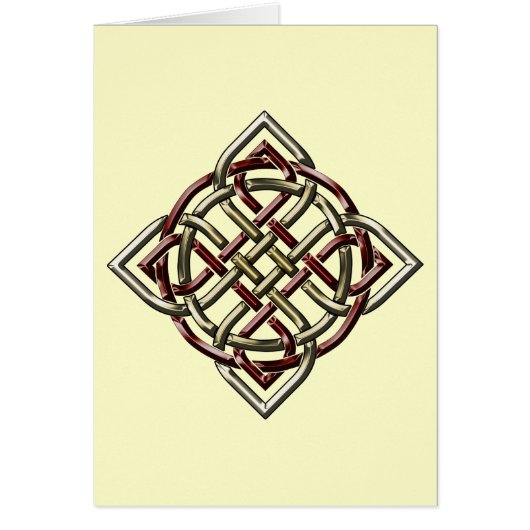 Celtic Shield Knot Card (Front)