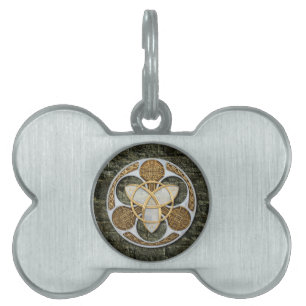 Celtic Shield Pet ID Tag