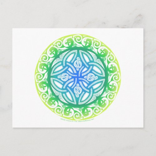 Celtic Shield Postcard