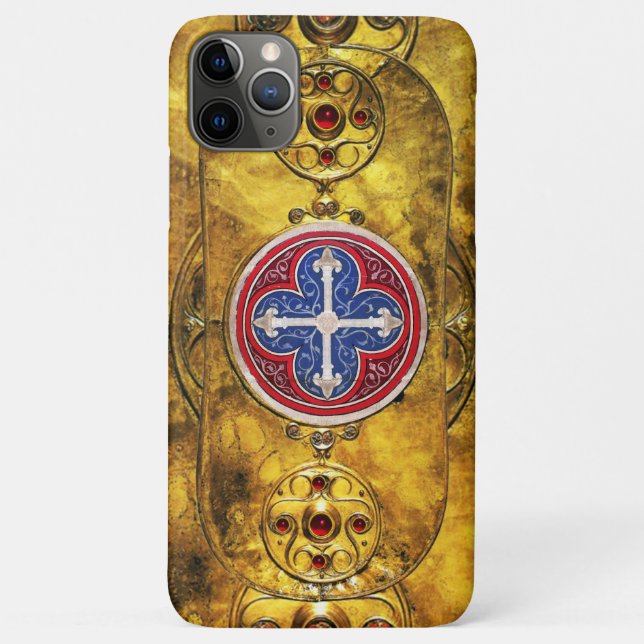 CELTIC SHIELD WITH  CONSECRATION CROSS Case-Mate iPhone CASE (Back)
