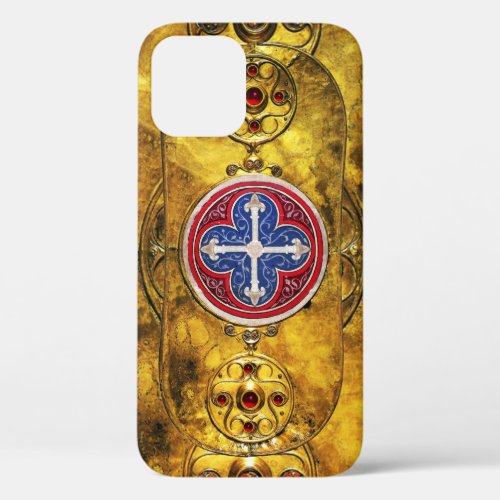 CELTIC SHIELD WITH  CONSECRATION CROSS iPhone 12 CASE