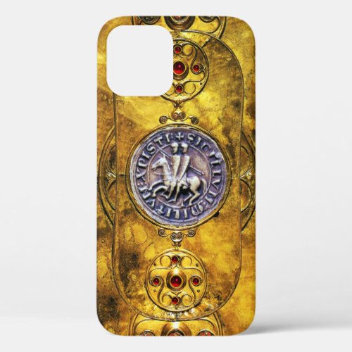 CELTIC SHIELD WITH SEAL OF THE KNIGHTS TEMPLAR iPhone 12 PRO CASE