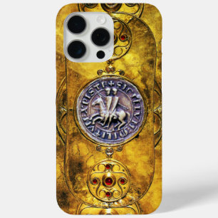 CELTIC SHIELD WITH SEAL OF THE KNIGHTS TEMPLAR iPhone 15 PRO MAX CASE