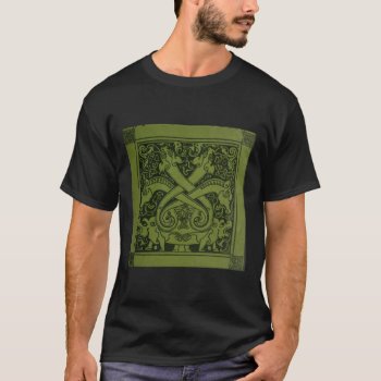 Celtic Six Headed Dragon T-shirt by lostlit at Zazzle