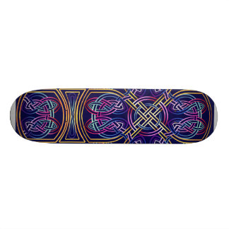 Celtic skateboard deck
