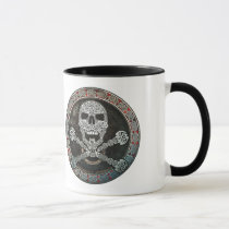Celtic Skull & Crossbones Mug