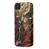 Celtic Skull iPhone 4 Case (Back Left)