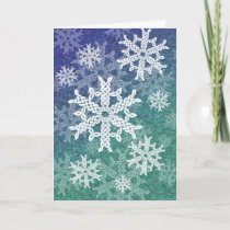 Celtic Snowflakes Greeting Card