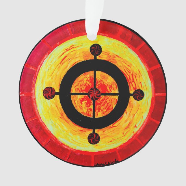 Celtic solar symbol ornament (Front)