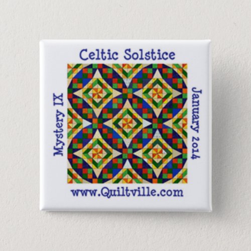 Celtic Solstice Button