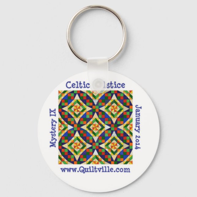 Celtic solstice keychain (Front)
