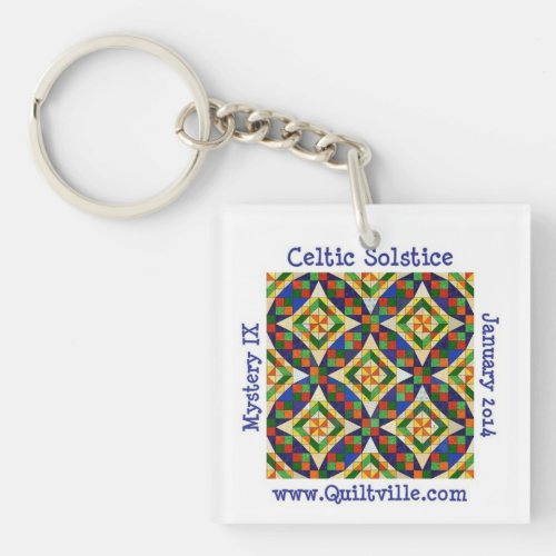 Celtic Solstice keychain