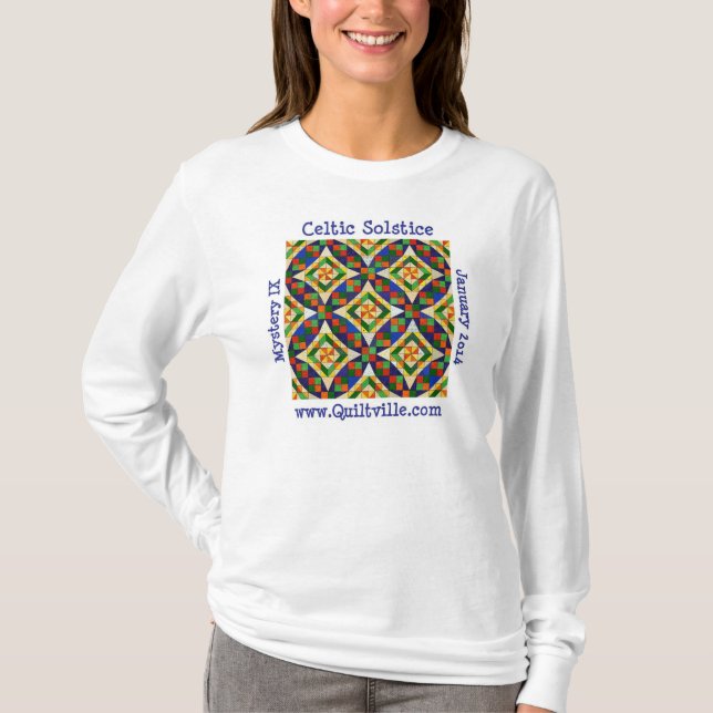 Celtic Solstice long sleeve tee (Front)