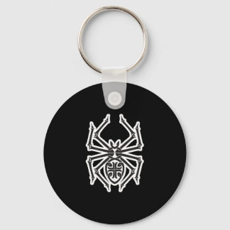 celtic spider design keychain