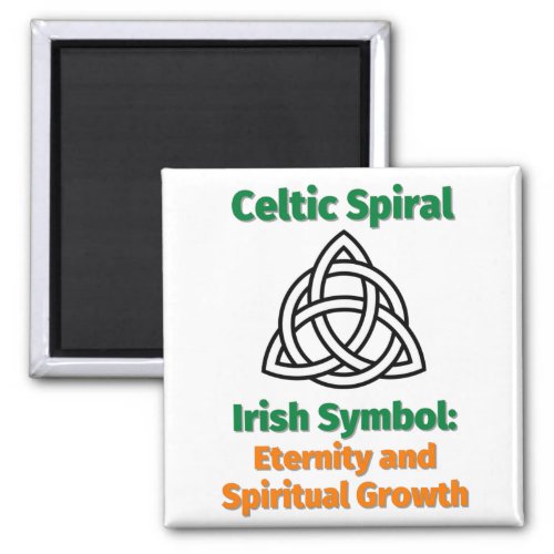 Celtic Spiral Irish Symbol Eternity and Spiritual Magnet