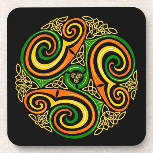 celtic spirals coaster set