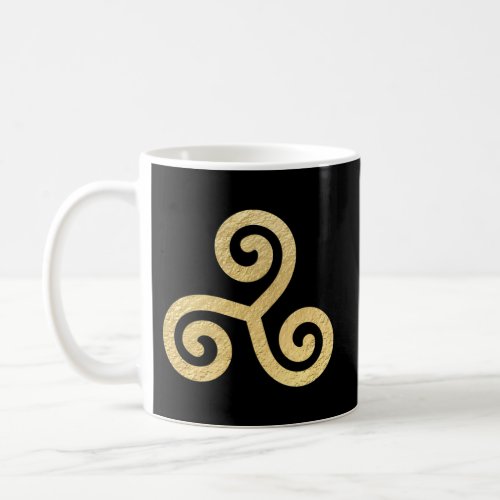 Celtic Spirals Knot Ancient Irish Gaelic Symbol Coffee Mug