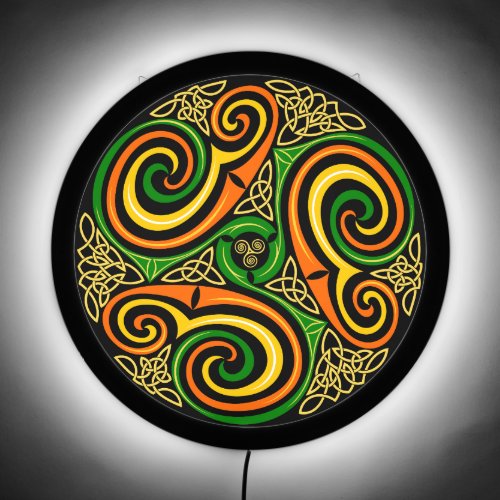 celtic spirals LED Sign