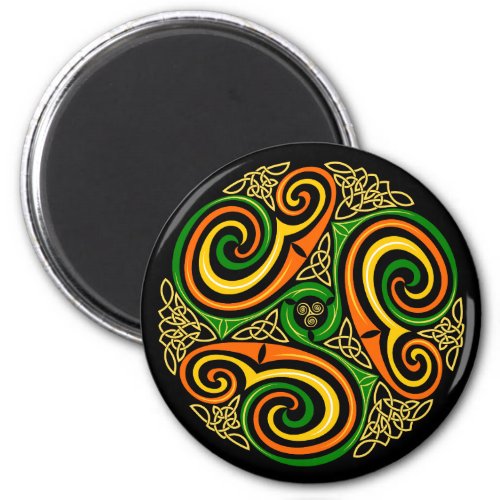 celtic spirals magnet