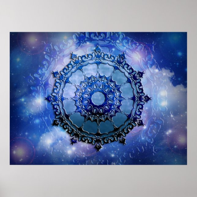 Celtic Spirit Mandala Poster (Front)